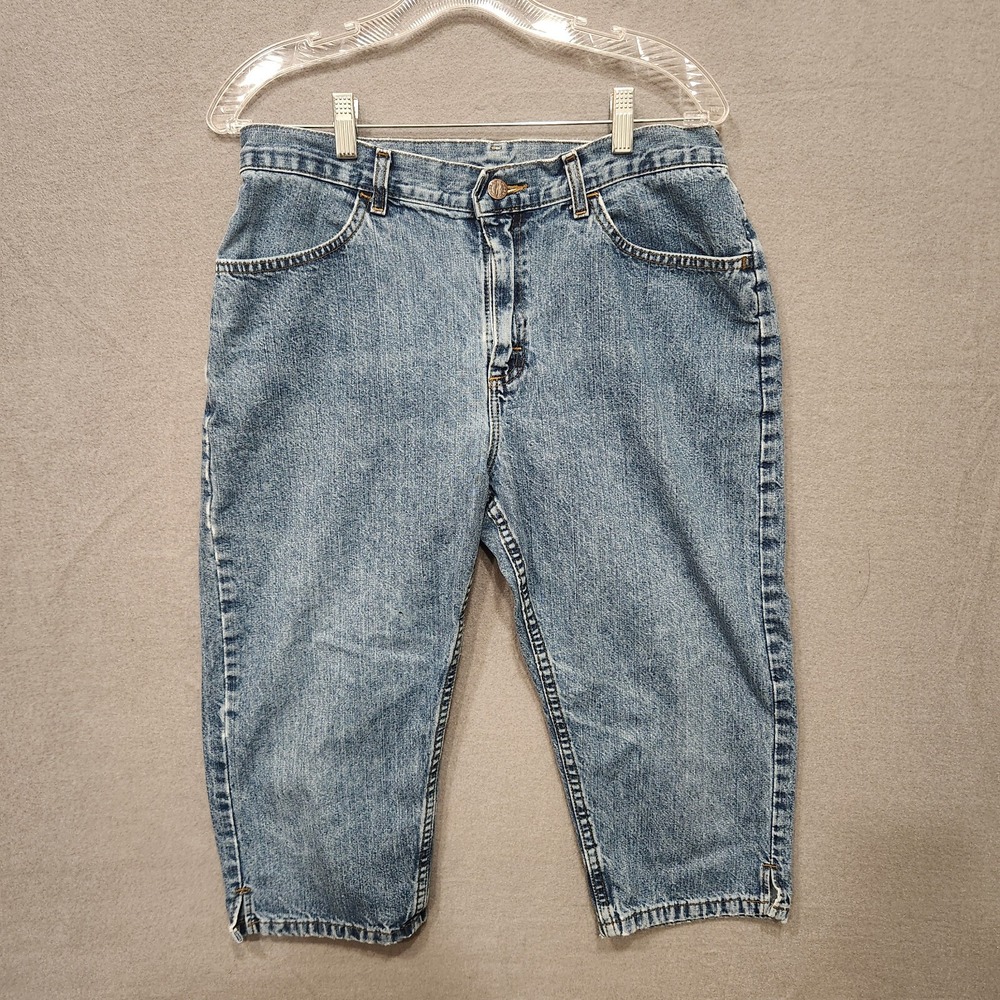 Vintage Lee Riders Womens Capri Jeans Size 14-16‎